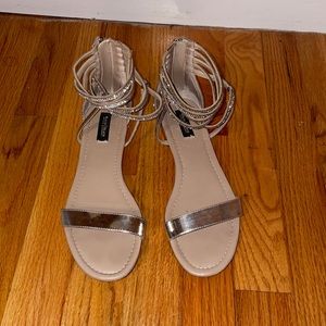 White House Black Market Open Toed Shoes